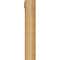 Ekena Millwork Merced Block Rough Sawn Bracket w/ Offset Brace, Western Red Cedar, 4"W x 14"D x 22"H BKT0402X14X22MRC05RWR - alternate 3